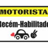 Adesivos Motorista Recém habilitado