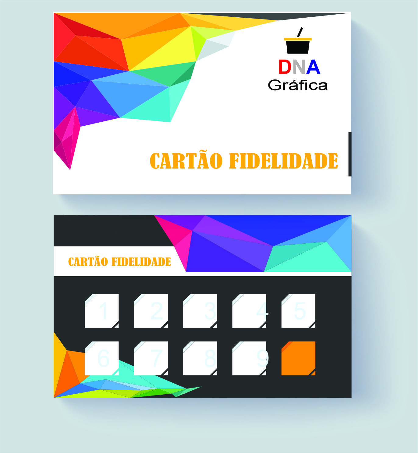 Cartão Fidelidade sem verniz