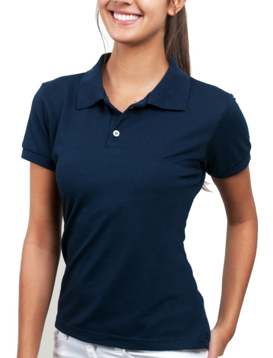Camiseta Polo Feminina
