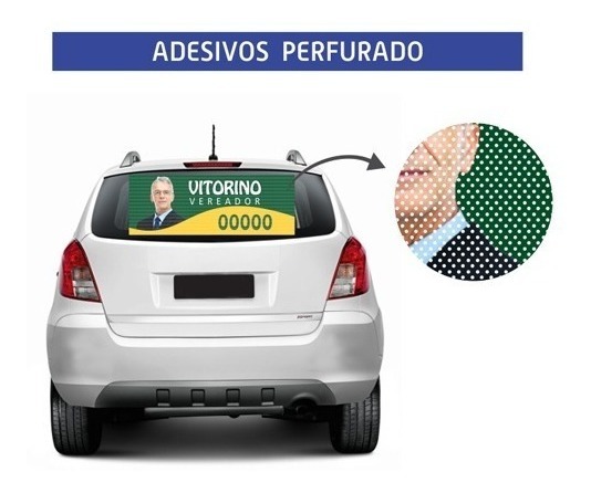 ADESIVO PERFURADO